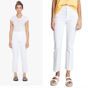 Mother Jeans High Waisted Looker Ankle Fray
